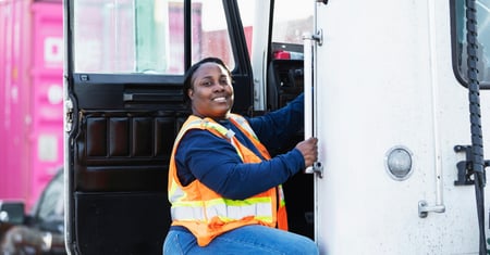 african american truck driver